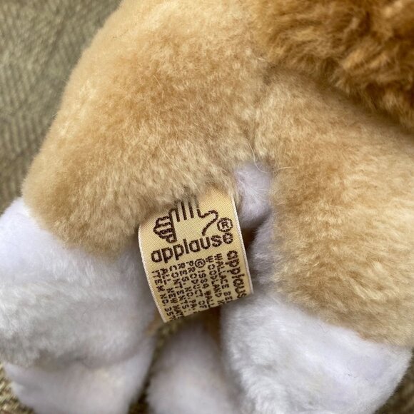 Vintage Applause Plush Little Beggar Dog Stuffy Toy 1982 Stuffed Animal RARE VTG - Picture 3 of 12